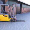 Jungheinrich EFG216 heftruck elektrische lepelversteling freelift triplex sideshift - Afbeelding 2