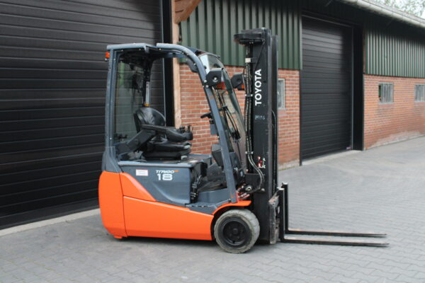 Toyota 8fbekt18 heftruck elektrische triplex sideshift 6498 uur - Afbeelding 6