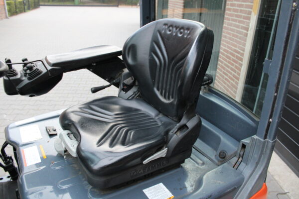 Toyota 8fbekt18 heftruck elektrische triplex sideshift 6498 uur - Afbeelding 9