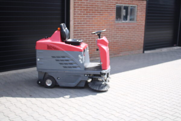 gansow 1250e zit veegmachine elektrische met maar 94 uur - Afbeelding 2