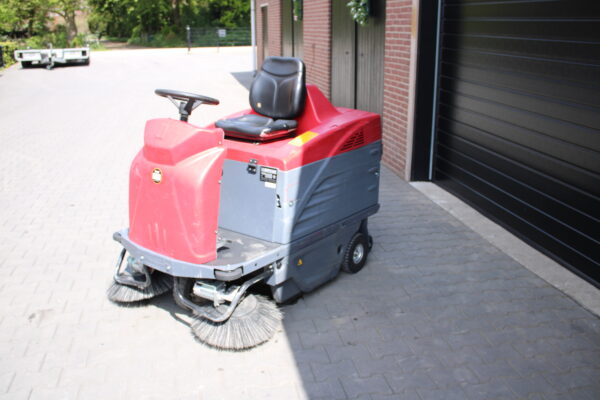 gansow 1250e zit veegmachine elektrische met maar 94 uur - Afbeelding 5