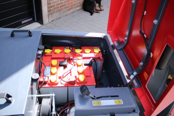 gansow 1250e zit veegmachine elektrische met maar 94 uur - Afbeelding 11