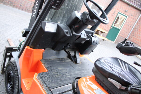 Toyota 7fbmf25 heftruck elektrische accu bj 2021 triplex sideshift lepelverstelling - Afbeelding 8