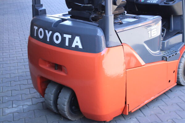 Toyota 8fbe16 heftruck elektrische nieuwe accu triplex sideshift - Afbeelding 7