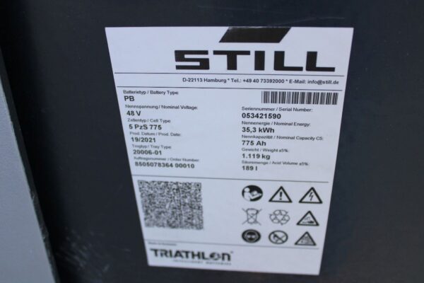 Still FM-X14 reachtruck elektrische triplex sideshift freelift - Afbeelding 13