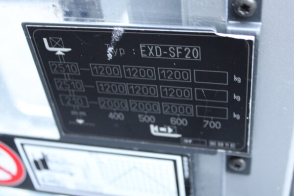 Still EXD-SF20 stapelaar elektrische bj2020 - Afbeelding 11