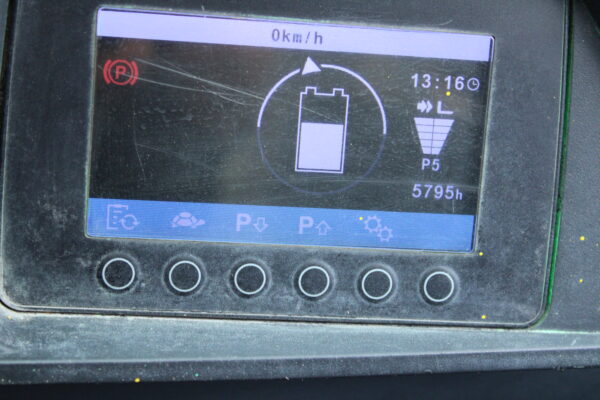 Jungheinrich EFG430 heftruck elektrische accubj 2022 triplex freelift sideshift lepelverstelling - Afbeelding 15
