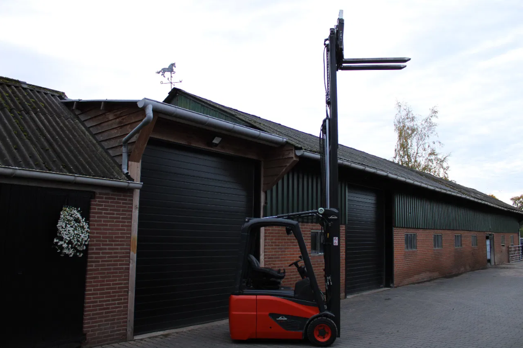 Linde E16 heftruck elektrische triplex sideshift lepelverstelling - Afbeelding 14