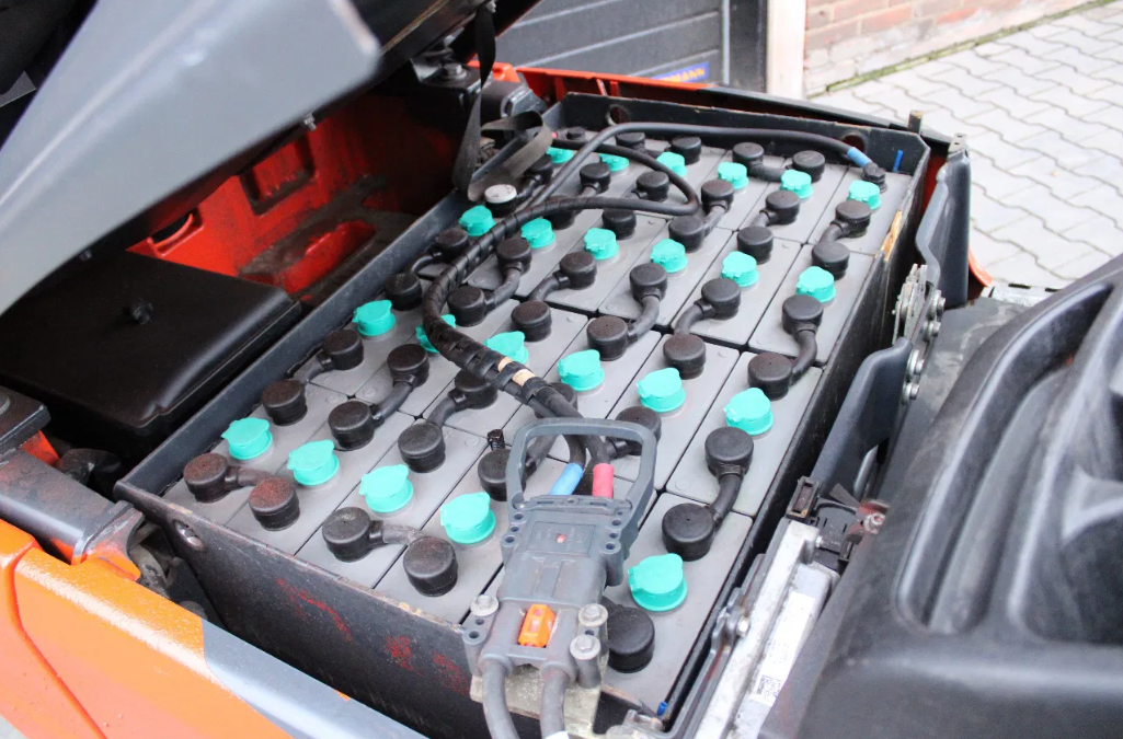 Linde E16 heftruck elektrische triplex sideshift lepelverstelling - Afbeelding 15