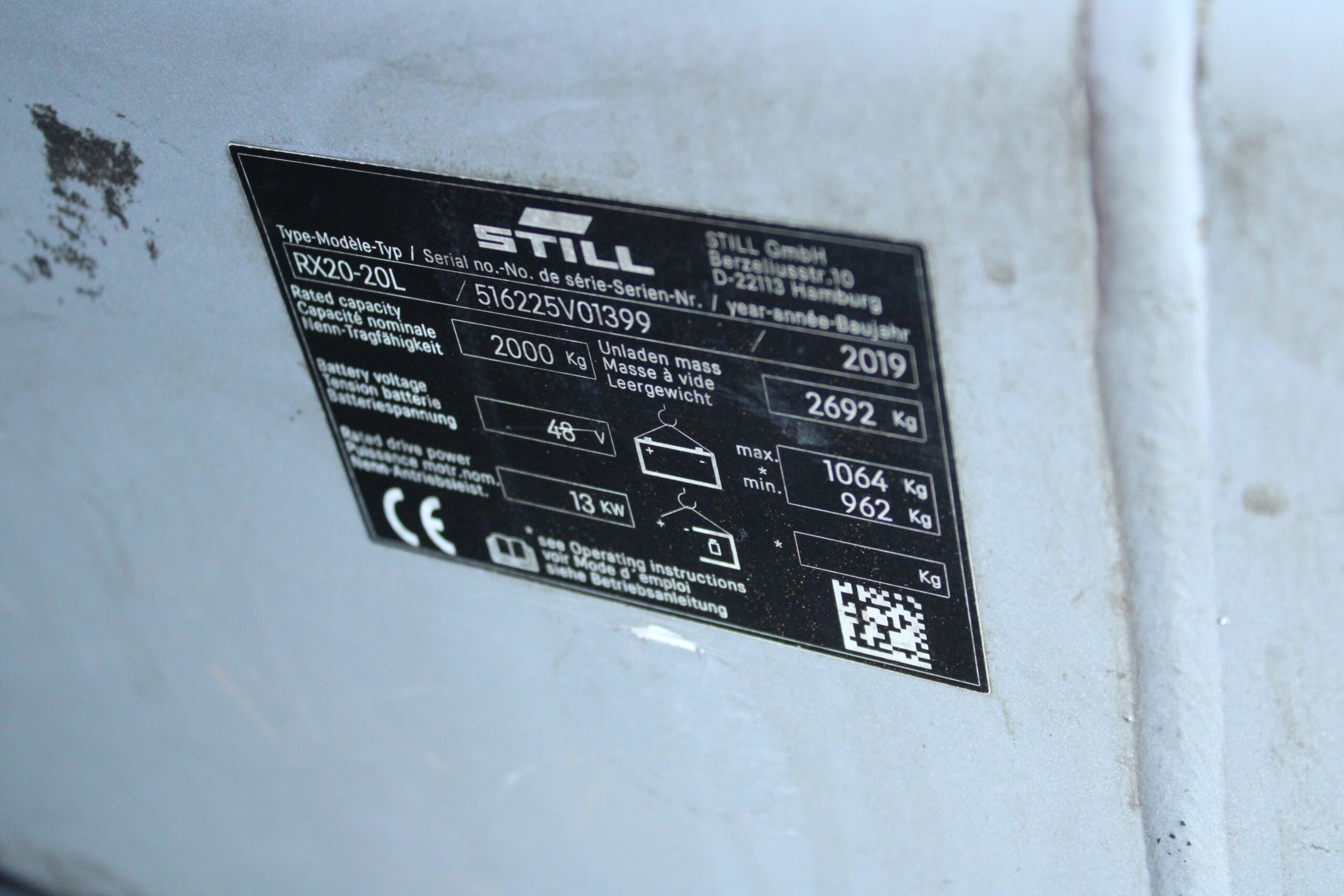 Still RX20 20L heftruck elektrische sideshift triplex - Afbeelding 15