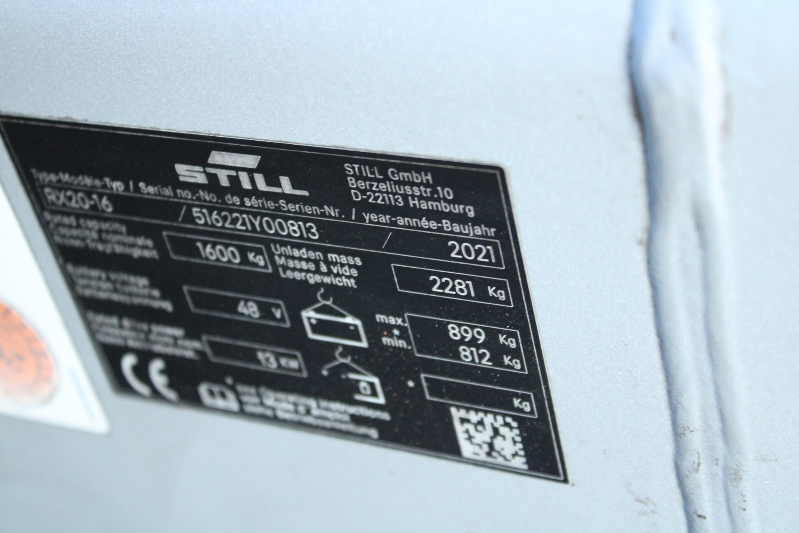 Still RX20-16 heftruck elektrische triplex sideshift lepelverstelling - Afbeelding 14