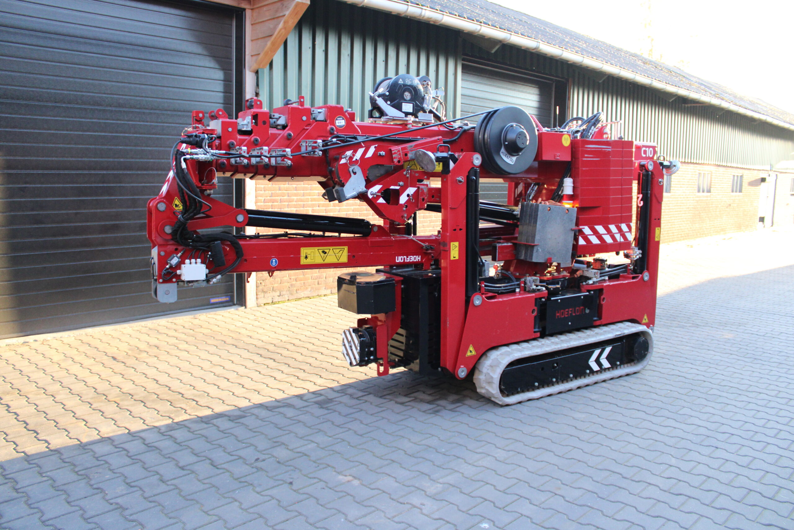 Hoeflon C10 bj 2022 met maar 1000 werk uren - Afbeelding 20