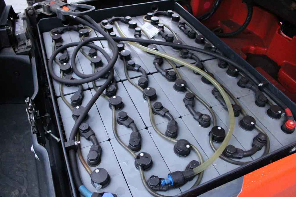 Linde E16 heftruck elektrische triplex sideshift lepelverstelling - Afbeelding 8