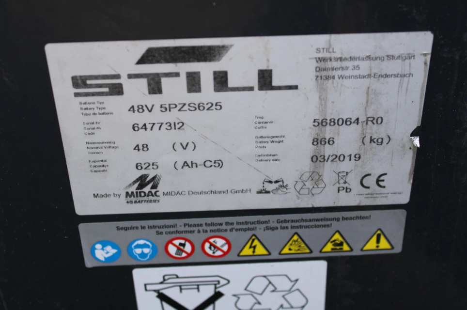 Still RX20 15 heftruck elektrische triplex sideshift - Afbeelding 18